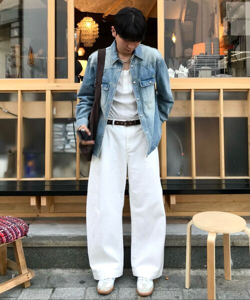 JUAN HOMME(ジュアンオム)の「リファインドヘンリーネックスリーブレス(ホワイト)(Tシャツ/カットソー・メンズ・その他・MEDIUM/LARGE)」の9枚目の写真