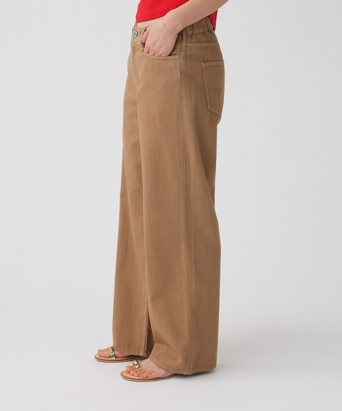 upperhights（アッパーハイツ）の「【upper hights】THE LAZY NIE（デニムパンツ・レディース・キャメル/チャコール・23/24/25）」の12枚目の写真