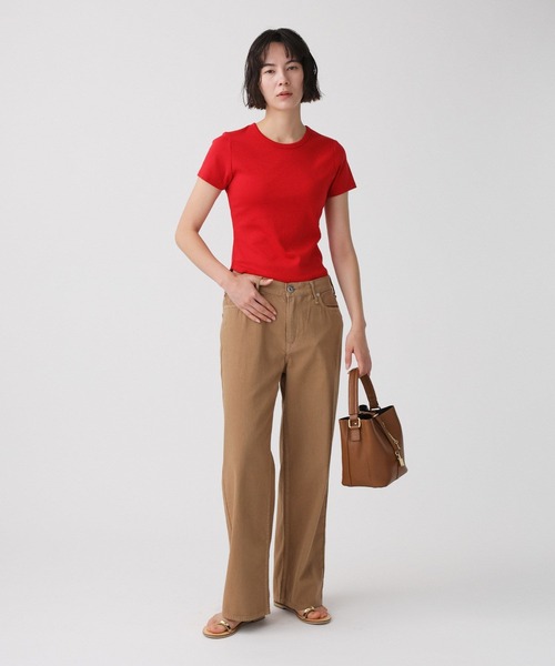 upperhights（アッパーハイツ）の「【upper hights】THE LAZY NIE（デニムパンツ・レディース・キャメル/チャコール・23/24/25）」の15枚目の写真