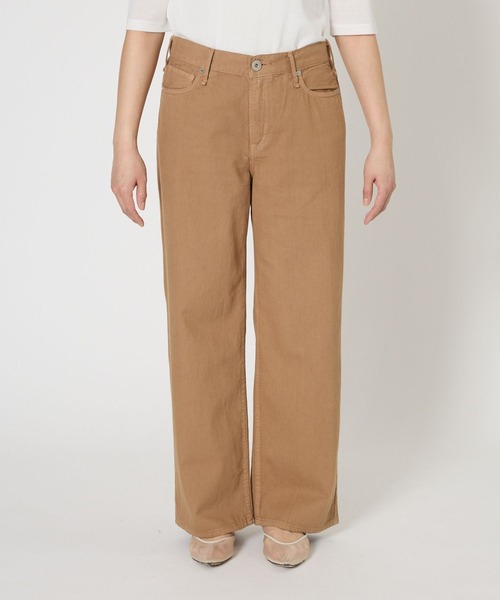 upperhights（アッパーハイツ）の「【upper hights】THE LAZY NIE（デニムパンツ・レディース・キャメル/チャコール・23/24/25）」の19枚目の写真