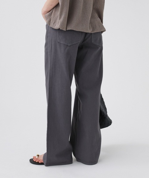upperhights（アッパーハイツ）の「【upper hights】THE LAZY NIE（デニムパンツ・レディース・キャメル/チャコール・23/24/25）」の5枚目の写真
