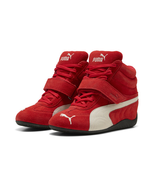 PUMA(プーマ)の「PUMA プーマ ウィメンズ スピードキャット ウェッジ OG スニーカー(スニーカー・レディース・ブラック×ホワイト/レッド・22.0cm/22.5cm/23.0cm/23.5cm/24.0cm/24.5cm/25.0cm/25.5cm)」の5枚目の写真