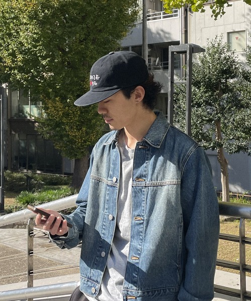 BLUELUE(ブルール)の「「BLUELUE / ブルールー」CHOOSE LOVE CAP(キャップ・メンズ・ブラック・FREE)」の10枚目の写真