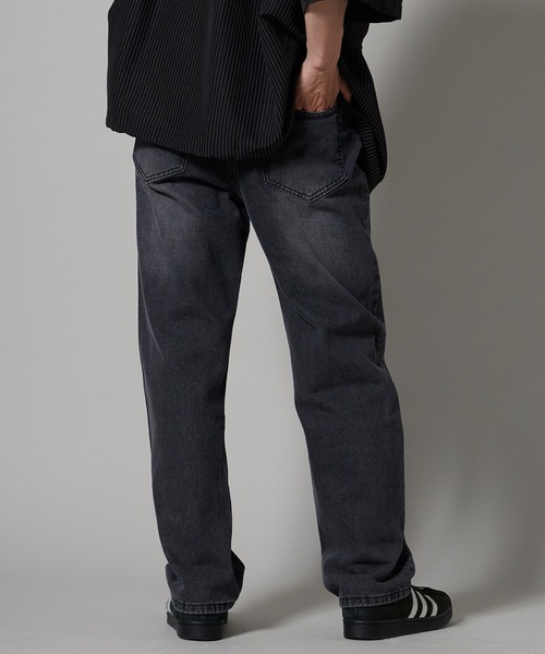 OK YESTERDAY(オッケーイエスタデイ)の「OK YESTERDAY / オーケー イエスタデイ テーパードデニムパンツ 秋 秋服 2026年秋冬(デニムパンツ・メンズ・ブラック/ライトブルー/ブルー・M/L)」の21枚目の写真