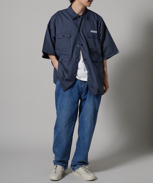 OK YESTERDAY(オッケーイエスタデイ)の「OK YESTERDAY / オーケー イエスタデイ テーパードデニムパンツ 秋 秋服 2026年秋冬(デニムパンツ・メンズ・ブラック/ライトブルー/ブルー・M/L)」の9枚目の写真