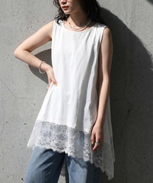 マルチストライプニットタンクトップ（タンクトップ）｜ETRE TOKYO