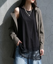 コイルメッシュコンビニットタンク / Coil Mesh Knit Tank（タンク