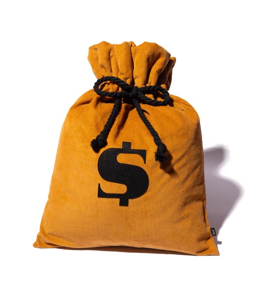 glamb（グラム）の「Banknote Cushion Bag / バンクノートクッションバッグ（ハンドバッグ・メンズ・マスタード/ブラック・FREE）」の3枚目の写真