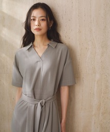 Andemiu | スキッパーシャツワンピース685204(ワンピース)