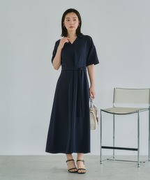 Andemiu | スキッパーシャツワンピース685204(ワンピース)