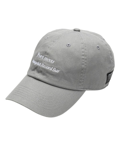 POET MEETS DUBWISE(ポエットミーツダブワイズ)の「POET MEETS DUBWISE/ポエトミーツダブワイズ PMD+KOMPAKT Cap(キャップ・メンズ・グレー・FREE)」の1枚目の写真