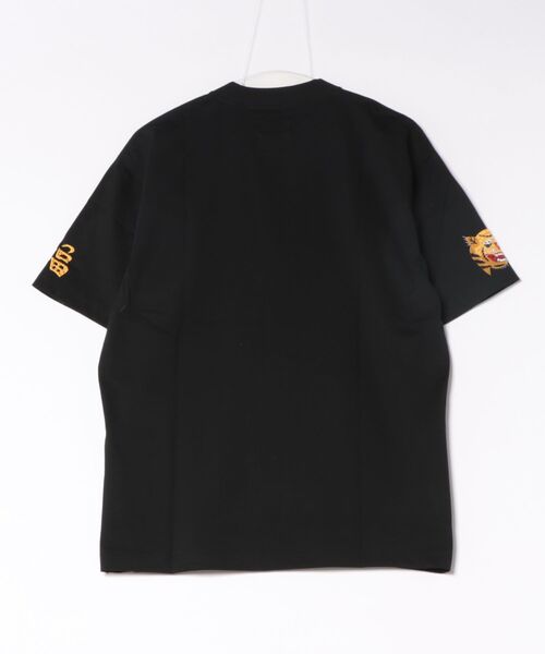 TAION(タイオン)の「【TAION】 JPNSP ノンダウン ジャパンスペシャル アーム福刺繍 Tシャツ(Tシャツ/カットソー・メンズ・ブラック/ホワイト系1・3/2)」の3枚目の写真