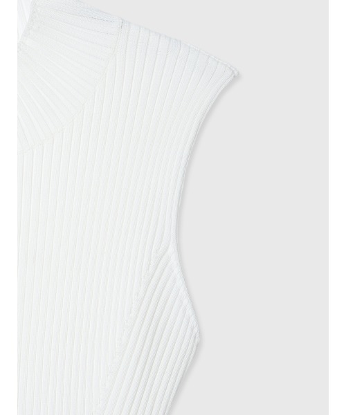 EIMY ISTOIRE(エイミーイストワール)の「BACK RIBBON KNIT DRESS(ワンピース・レディース・ホワイト/ブラック/ライトピンク・38/36/34)」の11枚目の写真