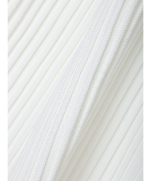 EIMY ISTOIRE(エイミーイストワール)の「BACK RIBBON KNIT DRESS(ワンピース・レディース・ホワイト/ブラック/ライトピンク・38/36/34)」の13枚目の写真