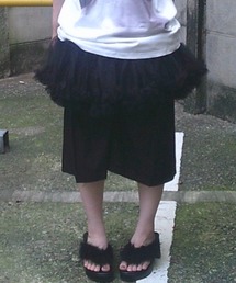【Nerd out XU】volume frill skirt / 【ナードアウトエックスユー】ボリュームフリルスカート＜着用動画あり＞