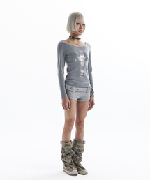 caroline short pants Gray