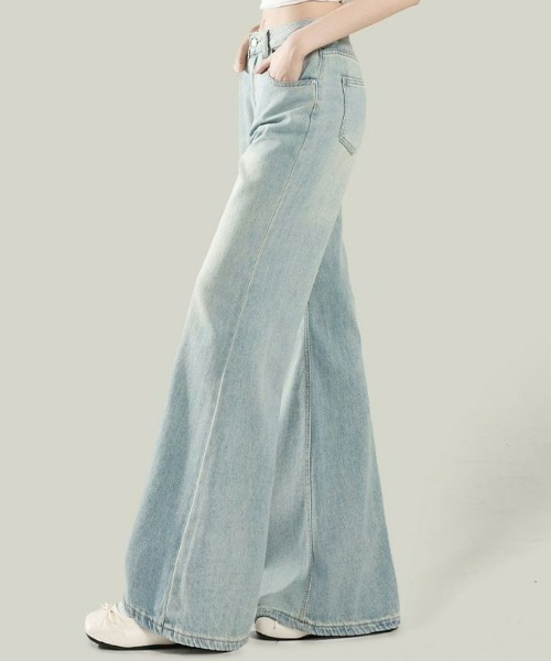 REBALANCE(リバランス)の「フレアデニムパンツ(デニムパンツ・レディース・A・SMALL/MEDIUM/LARGE)」の3枚目の写真