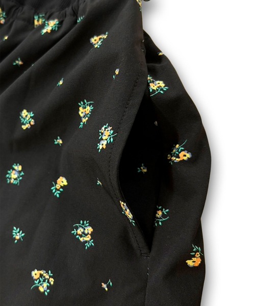 THOUSAND MILE（サウザンドマイル）の「[L's］COMBINATION ONE PIECE/異素材コンビネーションワンピース【撥水、４WAYストレッチ、UVカット機能】（ワンピース・レディース・ブラウン系その他/ブラック/ブラック系その他・FREE）」の8枚目の写真