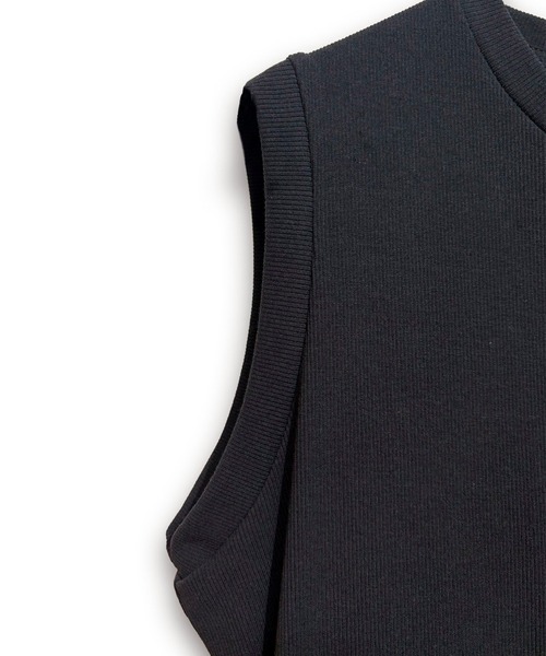THOUSAND MILE（サウザンドマイル）の「[L's］COMBINATION ONE PIECE/異素材コンビネーションワンピース【撥水、４WAYストレッチ、UVカット機能】（ワンピース・レディース・ブラウン系その他/ブラック/ブラック系その他・FREE）」の7枚目の写真
