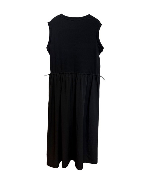 THOUSAND MILE（サウザンドマイル）の「[L's］COMBINATION ONE PIECE/異素材コンビネーションワンピース【撥水、４WAYストレッチ、UVカット機能】（ワンピース・レディース・ブラウン系その他/ブラック/ブラック系その他・FREE）」の5枚目の写真