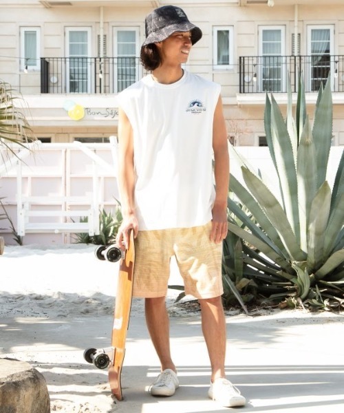 Kahiko(カヒコ)の「【Kahiko】SURF&Palms ヒオラニバケットハット(ハット・メンズ・ブルー/ホワイト/カーキ/ブラック・FREE)」の8枚目の写真