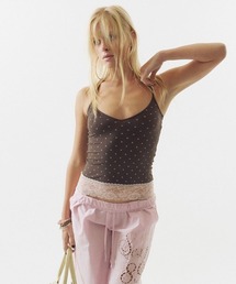 SCULPTOR | Dot Lace Halter Top(その他トップス)