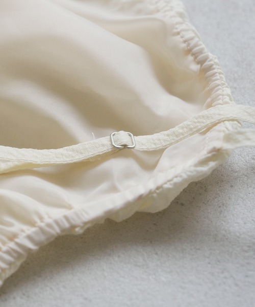 Yeoun（ヨウン）の「バルーンキャミ（キャミソール・レディース・ブラック/オフホワイト・FREE）」の22枚目の写真