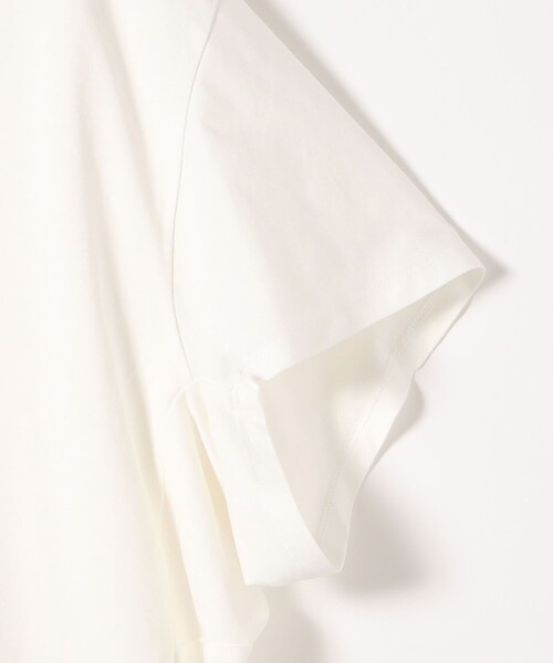 SHIPS any（シップス エニィ）の「SHIPS any:〈洗濯機可能〉ジャージー ワイド スキッパー ポロ プルオーバー（Tシャツ/カットソー・レディース・ライトブルー/ホワイト/ブラック・ONE SIZE）」の12枚目の写真