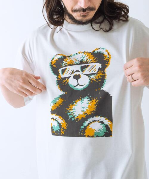 ITEMS URBANRESEARCH(アイテムズ アーバンリサーチ)の「『接触冷感/吸水速乾/UVカット』ANIMAL IN SHADES プリントTシャツ(Tシャツ/カットソー・メンズ・その他3/その他1/その他2・MEDIUM/LARGE)」の15枚目の写真