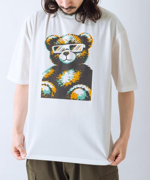 ITEMS URBANRESEARCH(アイテムズ アーバンリサーチ)の「『接触冷感/吸水速乾/UVカット』ANIMAL IN SHADES プリントTシャツ(Tシャツ/カットソー・メンズ・その他3/その他1/その他2・MEDIUM/LARGE)」の17枚目の写真