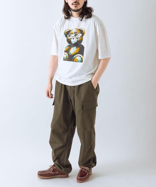 ITEMS URBANRESEARCH(アイテムズ アーバンリサーチ)の「『接触冷感/吸水速乾/UVカット』ANIMAL IN SHADES プリントTシャツ(Tシャツ/カットソー・メンズ・その他3/その他1/その他2・MEDIUM/LARGE)」の18枚目の写真