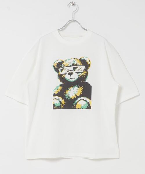 ITEMS URBANRESEARCH(アイテムズ アーバンリサーチ)の「『接触冷感/吸水速乾/UVカット』ANIMAL IN SHADES プリントTシャツ(Tシャツ/カットソー・メンズ・その他3/その他1/その他2・MEDIUM/LARGE)」の20枚目の写真