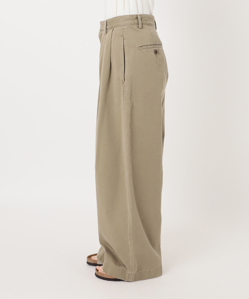 FRAMeWORK(フレームワーク)の「SLOUCHY LIGHT CHINO パンツ(チノパンツ・レディース・ピンク/アイボリー・34/36/38/40)」の16枚目の写真