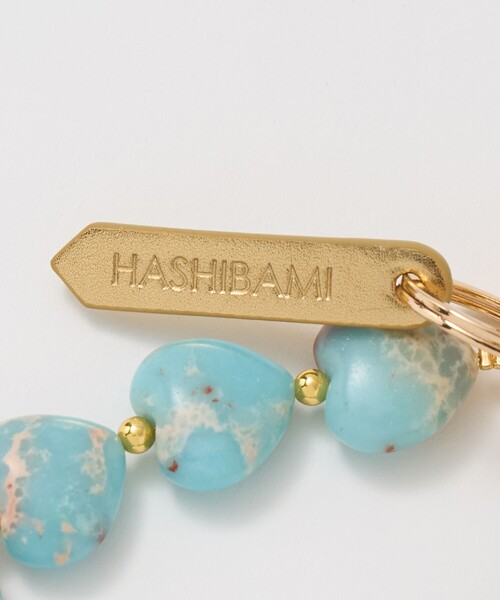 HASHIBAMI(ハシバミ)の「【WEB限定】<Hashibami>ハート ストーン ストラップ(スマホグッズ・レディース・ピンク/ライトブルー/ホワイト・FREE)」の10枚目の写真