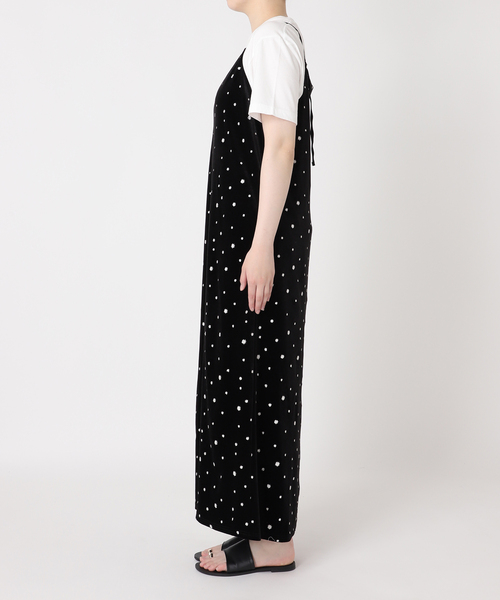 JOURNAL STANDARD relume(ジャーナルスタンダード レリューム)の「《WEB限定》小花刺繍ベロアキャミワンピース(ワンピース・レディース・ブラック・FREE)」の7枚目の写真