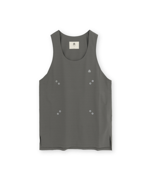 BROWNYARD BALANCE(ブラウンヤード・バランス)の「レースシングレット、オリーブグレー(Tシャツ/カットソー・メンズ・その他・1/2/4/3/5)」の1枚目の写真