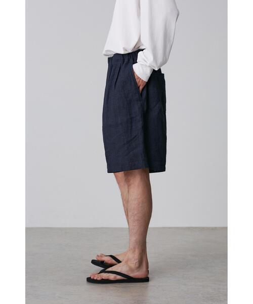YLEVE(イレーヴ)の「YLEVE / LINEN POPLIN SHORTS(その他パンツ・メンズ・ネイビー/カーキ・4/5)」の10枚目の写真