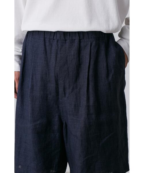 YLEVE(イレーヴ)の「YLEVE / LINEN POPLIN SHORTS(その他パンツ・メンズ・ネイビー/カーキ・4/5)」の12枚目の写真