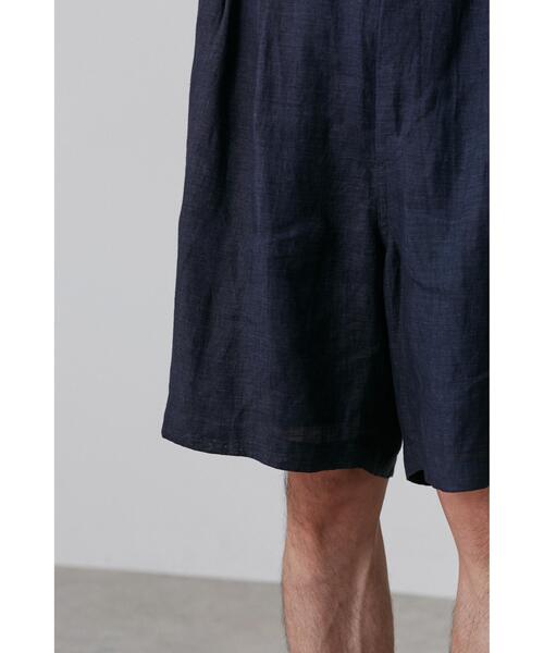 YLEVE(イレーヴ)の「YLEVE / LINEN POPLIN SHORTS(その他パンツ・メンズ・ネイビー/カーキ・4/5)」の14枚目の写真
