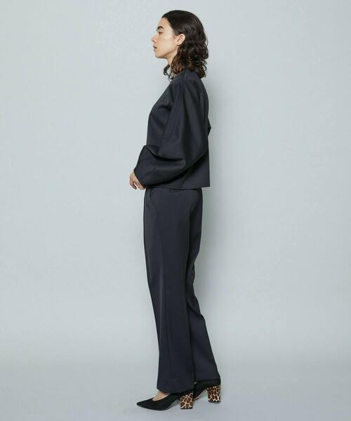 MOGA(モガ)の「ストレッチサテンドルマンスリーブトップス(シャツ/ブラウス・レディース・ブルー・2/3)」の6枚目の写真