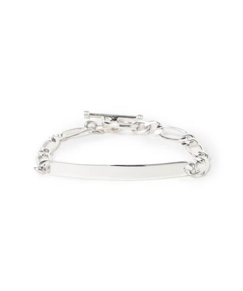 BEAMS(ビームス)の「XOLO / ID Oval Mutual Link Bracelet(ブレスレット・メンズ・シルバー・ONE SIZE)」の1枚目の写真