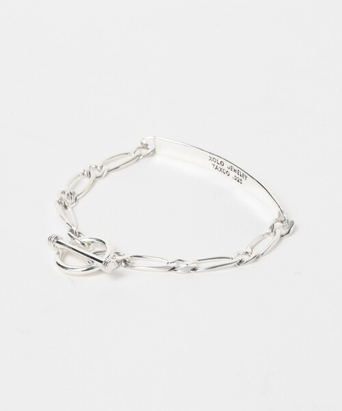 BEAMS(ビームス)の「XOLO / ID Oval Mutual Link Bracelet(ブレスレット・メンズ・シルバー・ONE SIZE)」の3枚目の写真