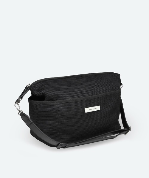 q bag paris(キューバッグパリ)の「nest trois ネスト トロワ ショルダーバッグ(ショルダーバッグ・レディース・ライトグレー/ブラック/ライトベージュ・FREE)」の6枚目の写真
