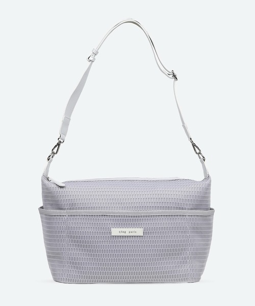 q bag paris(キューバッグパリ)の「nest trois ネスト トロワ ショルダーバッグ(ショルダーバッグ・レディース・ライトグレー/ブラック/ライトベージュ・FREE)」の20枚目の写真