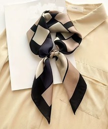 almo（アルモ）の「【Bls】【ZA】【Bling Leads】シックデザイン アソートスカーフ(BL)（バンダナ/スカーフ）」
