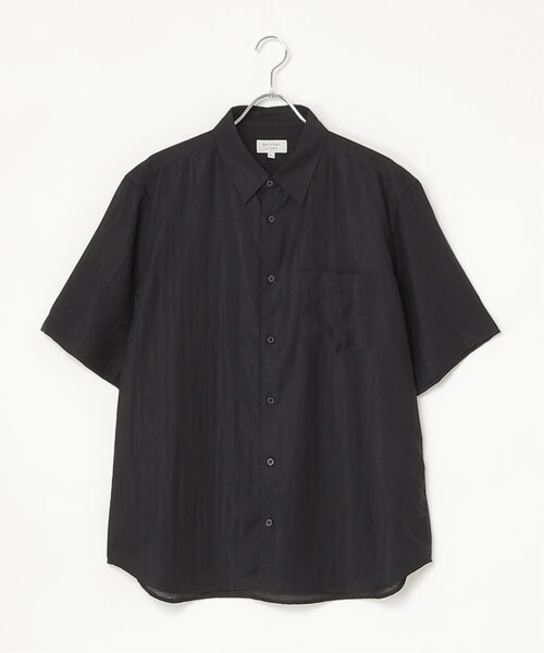 NO NEED（ノーニード）の「【接触冷感】リネン混 接触冷感シャツ（シャツ/ブラウス・メンズ・ベージュ/ブラック/ブラウン/カーキ・LL/L）」の5枚目の写真