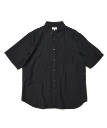 【接触冷感】リネン混 接触冷感シャツ