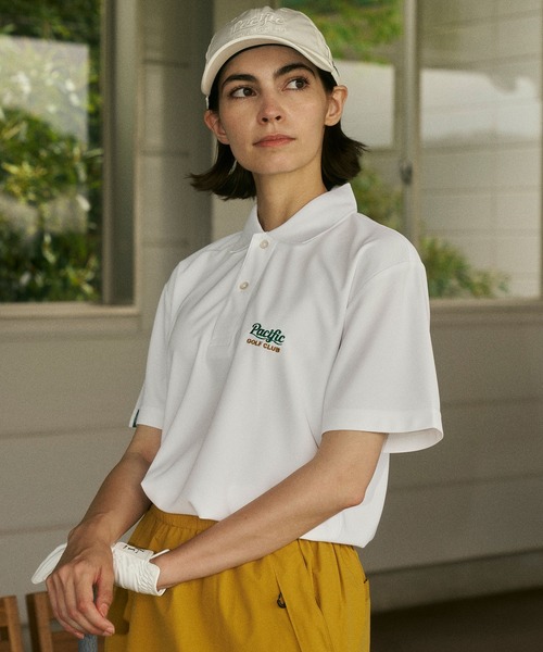 Pacific GOLF CLUB(パシフィックゴルフクラブ)の「【WOMEN】GOLF & SHAVED ICE POLO SHIRT(Tシャツ/カットソー・レディース・レッド系/オレンジ系・XS/S)」の12枚目の写真