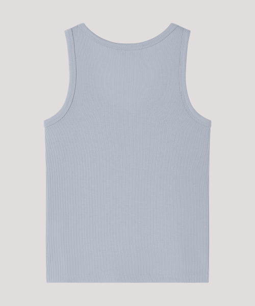 THE LILLE(ザ リル)の「U-Neck Sleeveless Top_Skyblue(Tシャツ/カットソー・レディース・その他・FREE)」の3枚目の写真
