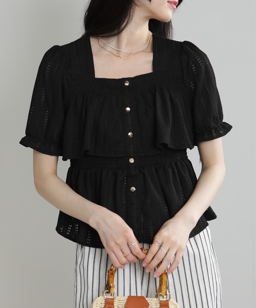 Gold Bottan Double Frill — браслет‑брошь (бровус) — браўз